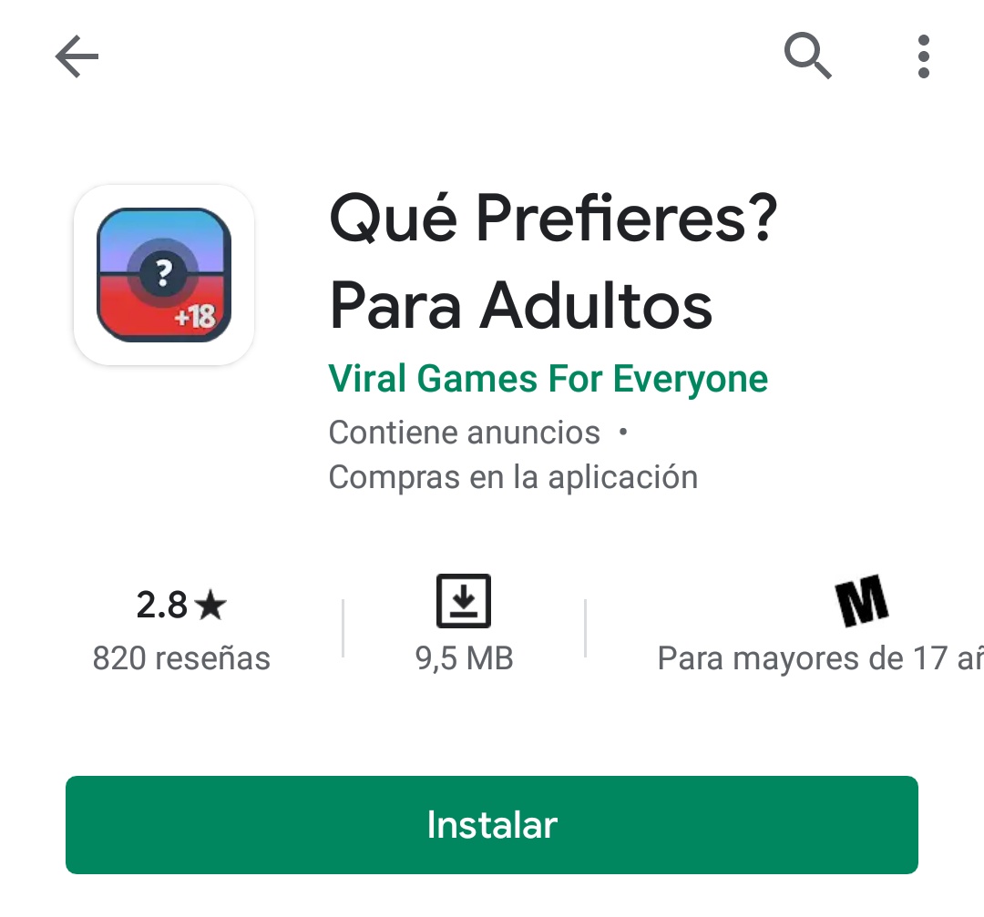 PlayStoreOOC's tweet image. Se le acabó 😔