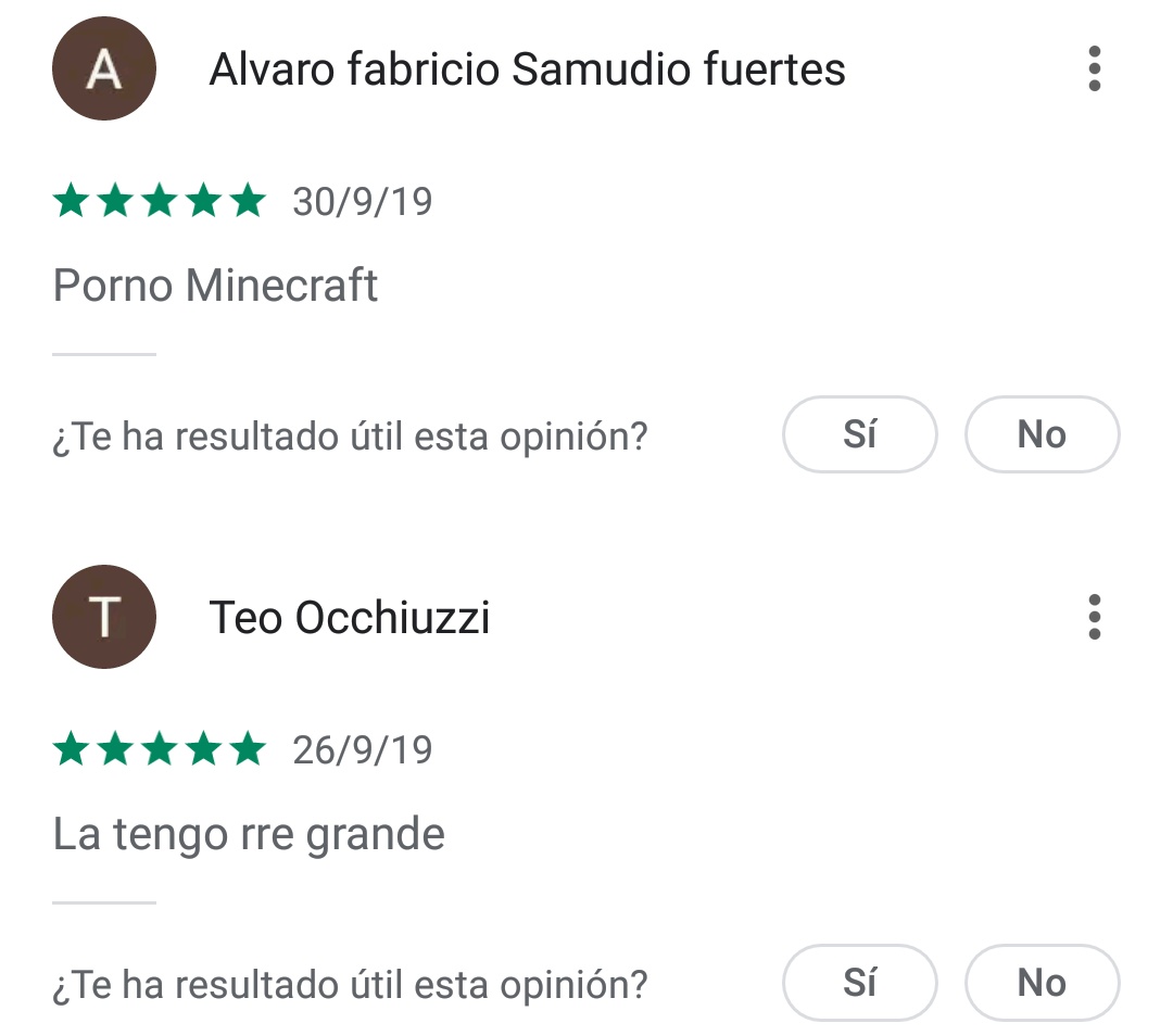 PlayStoreOOC's tweet image. Se le acabó 😔