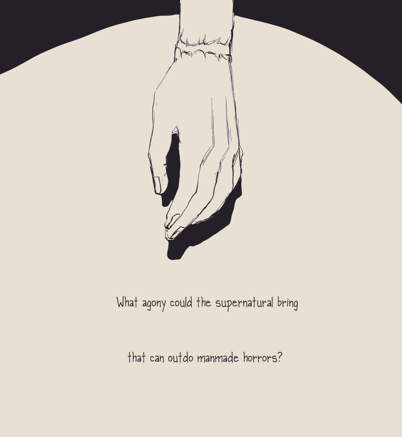 the fear of ghosts. 