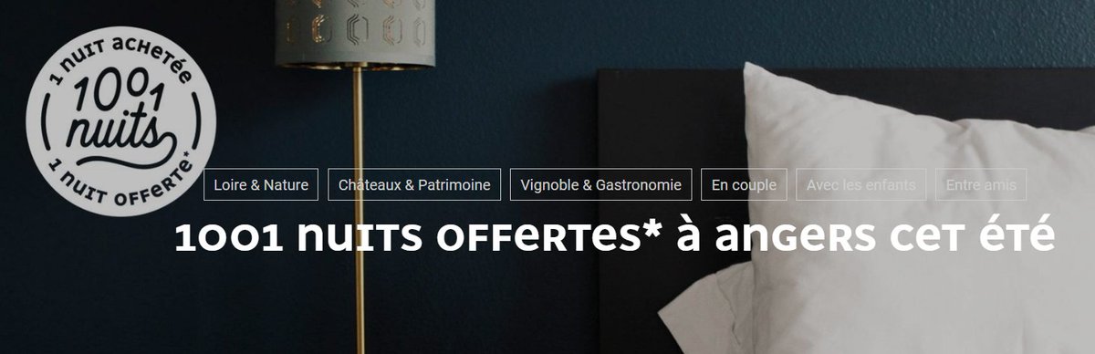 1001 nuits offertes en soutien à l’hôtellerie #AngersAgglo angersloiremetropole.fr/medias/63123-1…