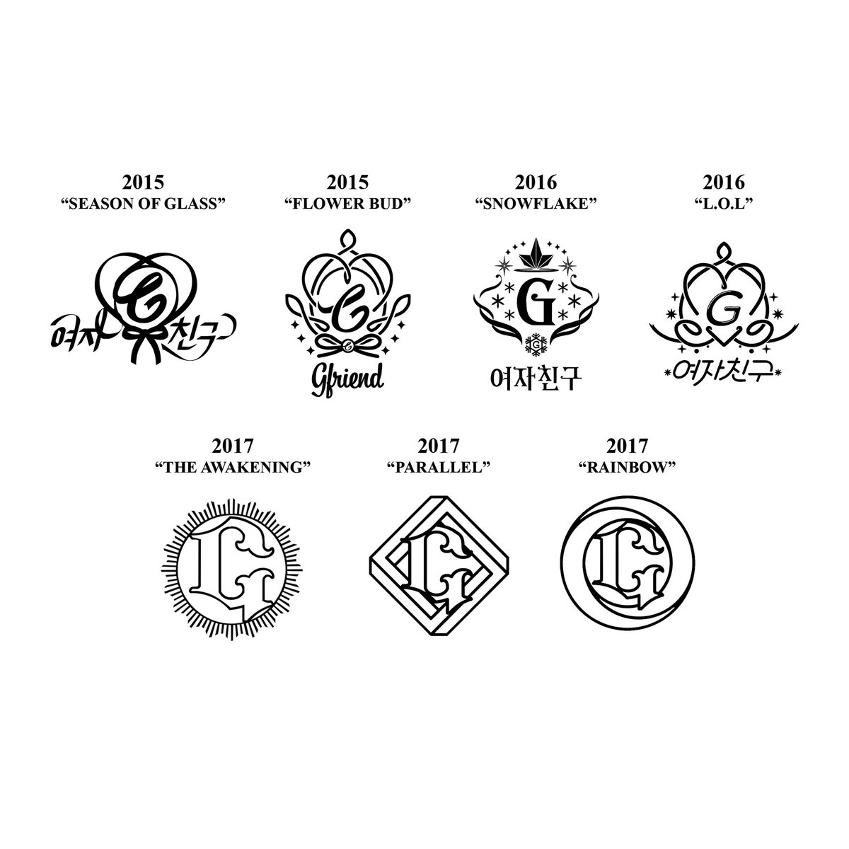gfriend logo badge ロゴ バッジ 9個 公式品 レア gfriend logo badge ロゴ バッジ 9個 公式品 レア | ヤマダウェブコム