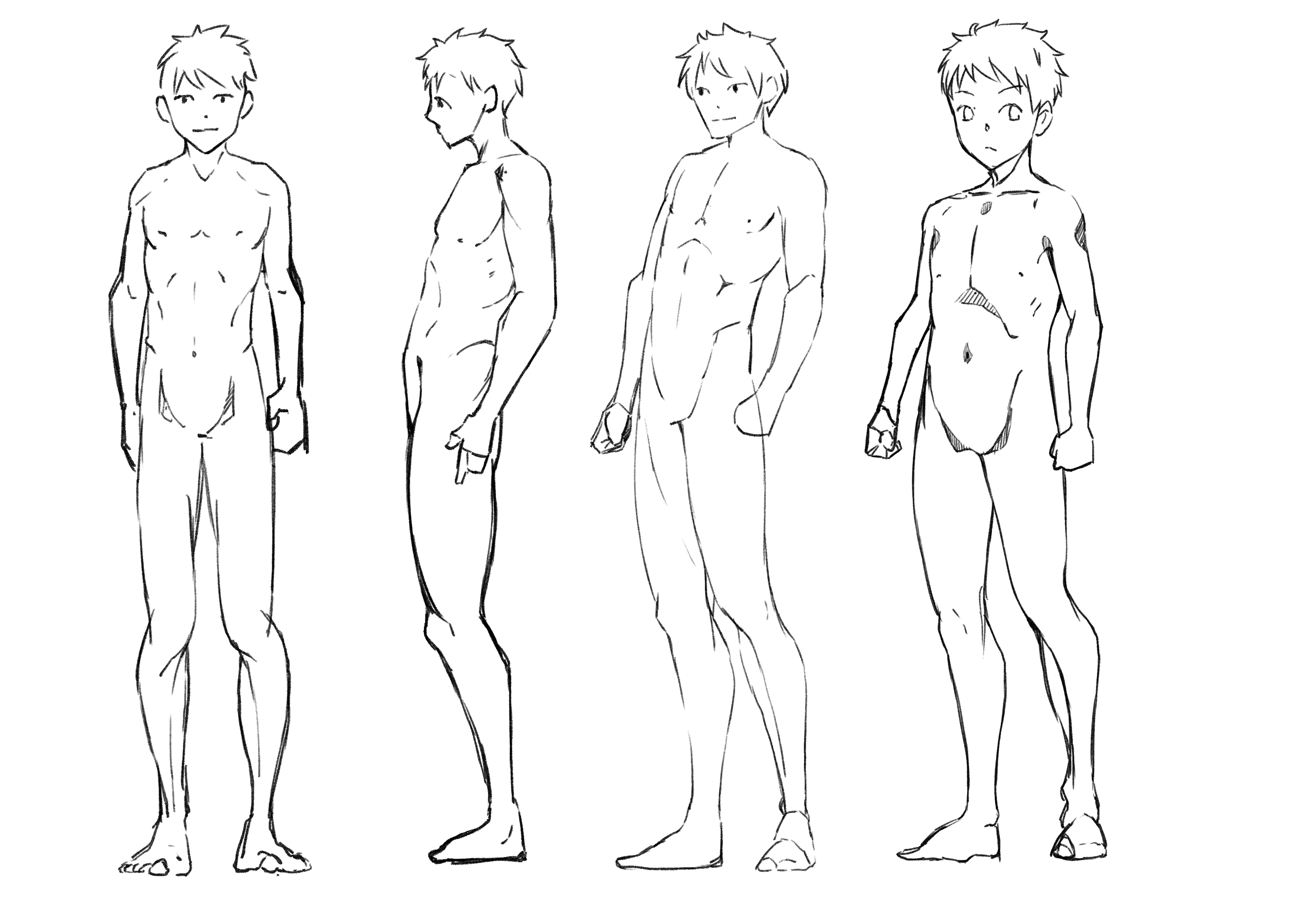 ゆうたか イラスト勉強中 男子の描き方基本編 8日目 男性の身体 9日目 ショタの身体 受講しました 全身イラストを描く入門者向け講座だけどかなり勉強になりました バランスをとるのが難しいです T Co G9x47p9v3g パルミー 絵描きさん