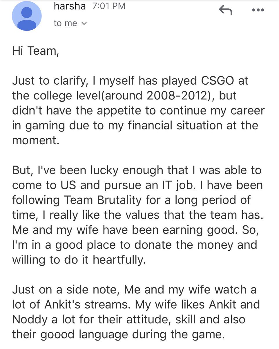 V3nombiceps's tweet photo. Some people ask me what have you earned playing a game? Well, read the post, there is something more than money that i have earned and that’s #FansLikeFamily ♥️. 
Our fans sitting thousands of miles away and thinking about us shows what type of connect we have.
#V3nom #Gamer https://t.co/Nuz8YNtFj5