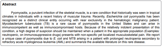 clininfectidis's tweet image. An Unusual Case of #Pyomyositis in a Neutropenic Patient with #Acute Myelogenous Leukemia
hilarispublisher.com/open-access/an…
submissions open : bit.ly/2EQ7KN