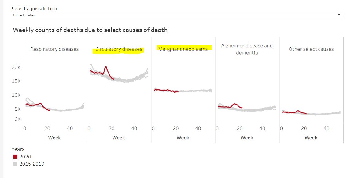 And Americans are still dying more of circulatory diseases than any other one so please take care of your respiratory system!!! Cancer still a 2nd leading cause of death!