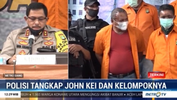 #MetroSiang "Ada pembagian peran, mereka sudah merencanakan dengan sasaran NK kemudian juga EDR. Ada juga yang bertugas mencari sasaran lain dan pengamanan." Irjen Pol. Nana Sudjana, Kapolda Metro Jaya. metrotvnews.com/live