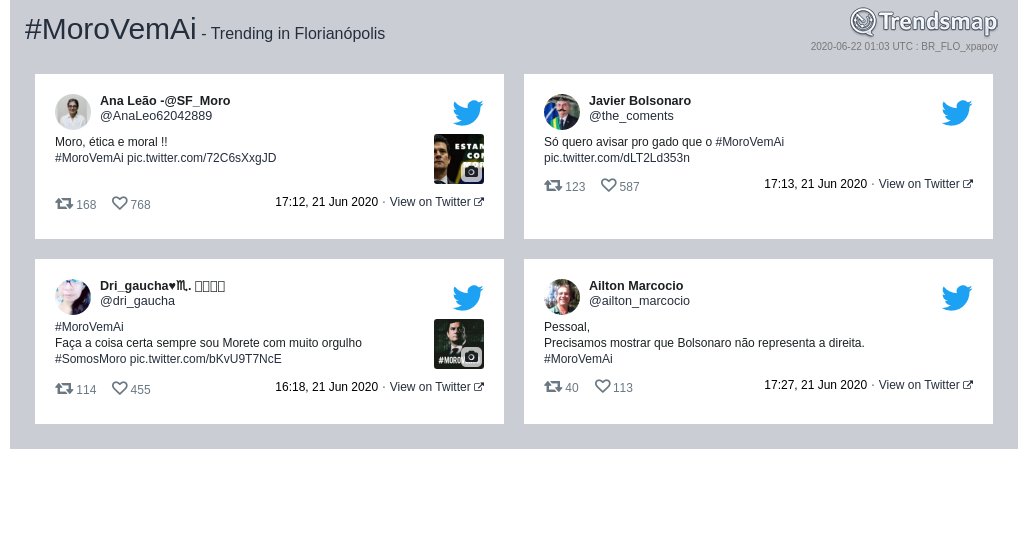 TrendsFloripa's tweet photo. #morovemai é tendência em #Florianópolis

https://t.co/C7anwC6pNe https://t.co/1leY3hAVNN