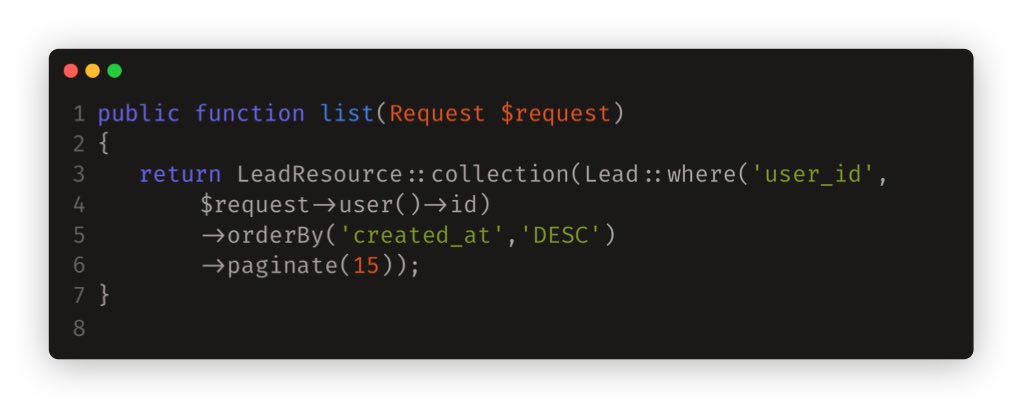 The query was mainly listing models created by a user when they login to their dashboard. The original version was basically doing that