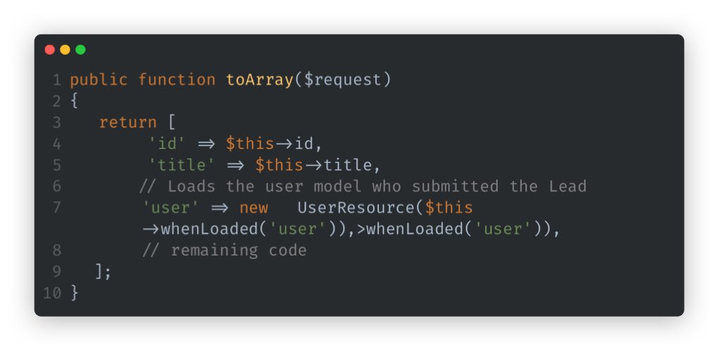 So optimization #1 is pretty straightforward, just include the user only when loaded:
