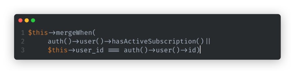 2. The problem was mainly this statement, the statement was hydrating a user model to check the subscription with each Lead model. This would be required when loading leads of different users, but for our case, we need to change the order of the logical check.