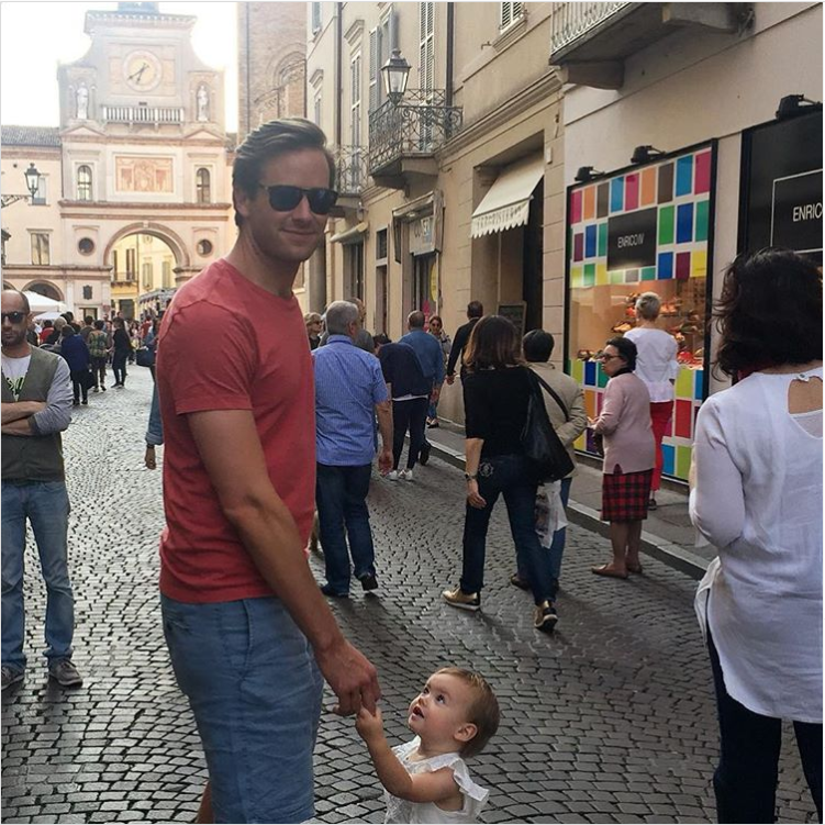 Soft Moments with Harper @armiehammer  #armie  #FathersDay  