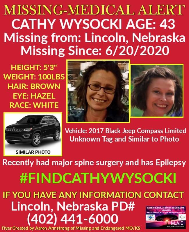 ATTN: Particularly my NEBRASKA followers.  My friend’s wife has gone missing.  PLEASE RT, send to your friends and family in the Lincoln area and beyond... thank you.  100% serious post.  Call the Lincoln PD (number below) if you have ANY information.
