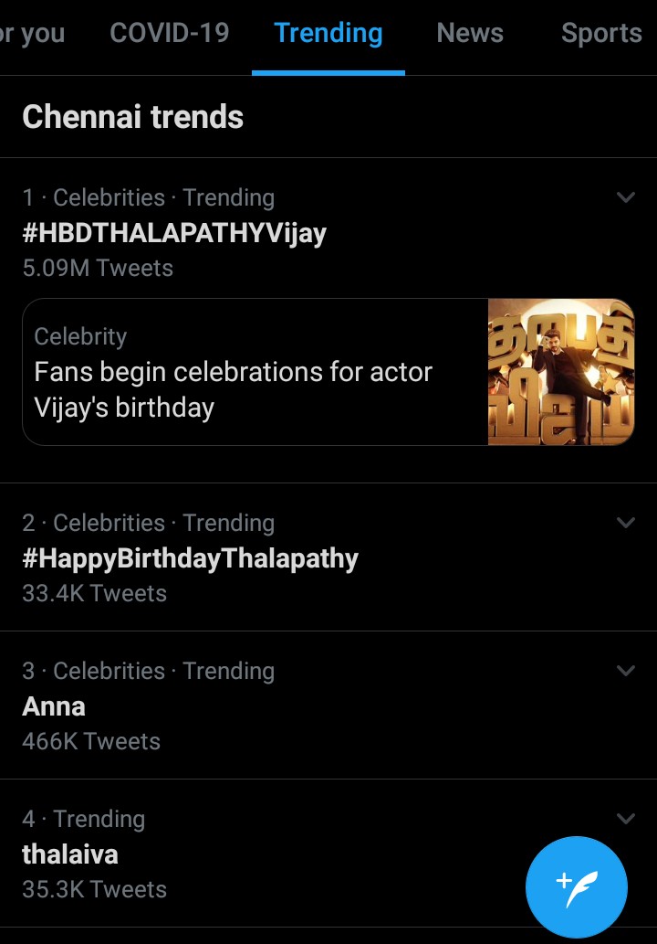 arasan_vimal's tweet photo. Endrum Trending Namba Annan💪💪💪💪💪💪💪💪#HBDTHALAPATHYVijay https://t.co/hvbC0Ysl2l