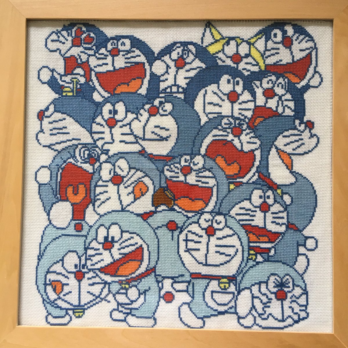 群青 ドラえもん完成しました 図案 Akipa 08d 2 さん Mamina0610 さん とってもかわいい図案ありがとうございます ああーかわいい クロスステッチ 群青 ドラえもん完成しました 図案 Akipa 08d 2 さん Mamina0610 さん とってもかわいい図案ありがとうございます ああーかわいい クロスステッチ