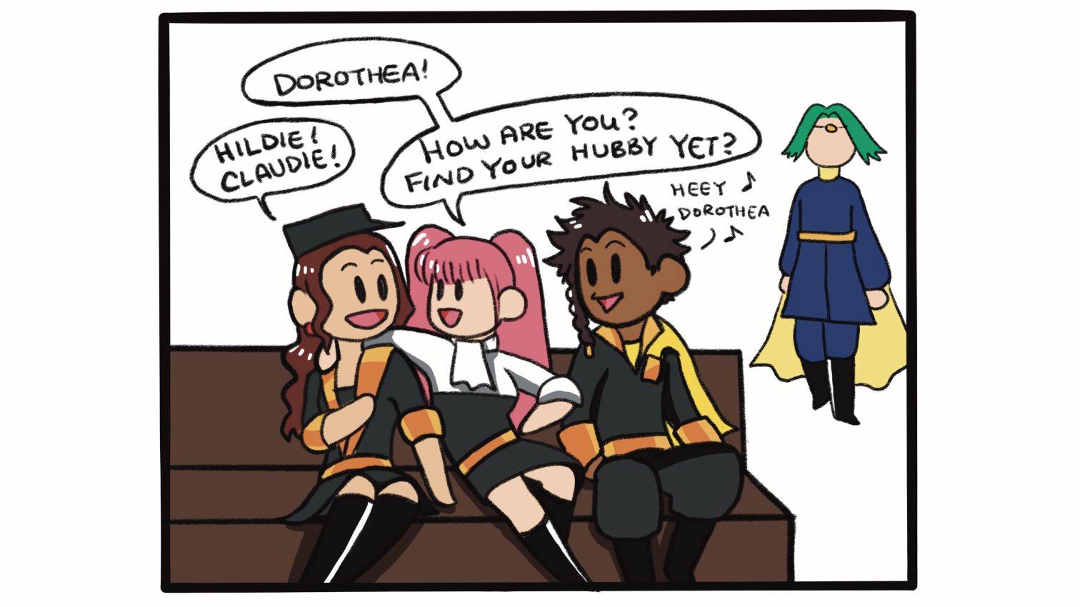 MisoNekocon! on Twitter "fe3houses I wish Hilda and Dorothea had support conversations ( 2/3