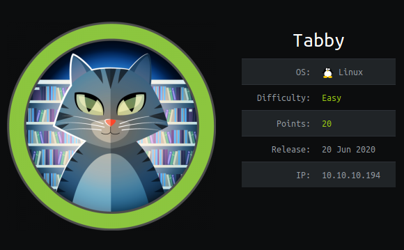 0xGreen3's tweet photo. #TABBY from @hackthebox_eu Rooted!! Amazing box, Learned cool new trick for Tomcat! Thanks to the author!! @egre55 #malang #InfoSecMalang #hackingwalkthroughs #hacking #hackingisfun #hackingisanart #RedTeam #penetrationtesting #hackthebox #tabby #thankyou https://t.co/vNqElhscmi