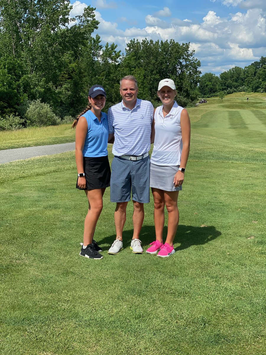 PMiller16's tweet photo. Father’s Day has never been the same - but this year was very good - golfing and hanging out with my step-daughters - who I consider my daughters. https://t.co/1ZiFpNhbQR
