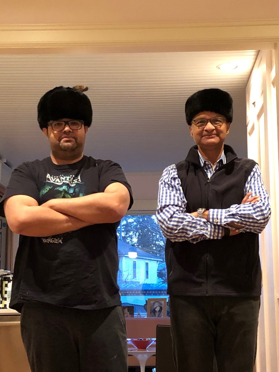 OmarIshrak's tweet photo. The two fathers in our family ... and the two youngest members. Happy Father's Day to all! https://t.co/rcBzc1G4Ck