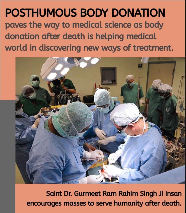 Creeping_Branch's tweet photo. Humans take birth with a body of clay that will get merge in clay again after death.
Why not to take a good advantage of it as DSS disciples are serving during life and also
#ServingBeyondLife by donating their posthumous bodies for researches. And that is again for humanity. https://t.co/19YZ563x4m