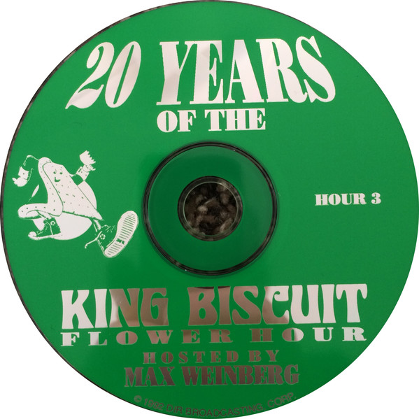 20 Years of the King Biscuit Flower Hour. Taped this from KLPX on 8 June 1992. Bruce, Petty, Police, U2, Stones, Bowie, Genesis, Lennon, Gabriel, Knopfler, Cocker, Allmans, Townshend, Clapton, Plant. Rock on.