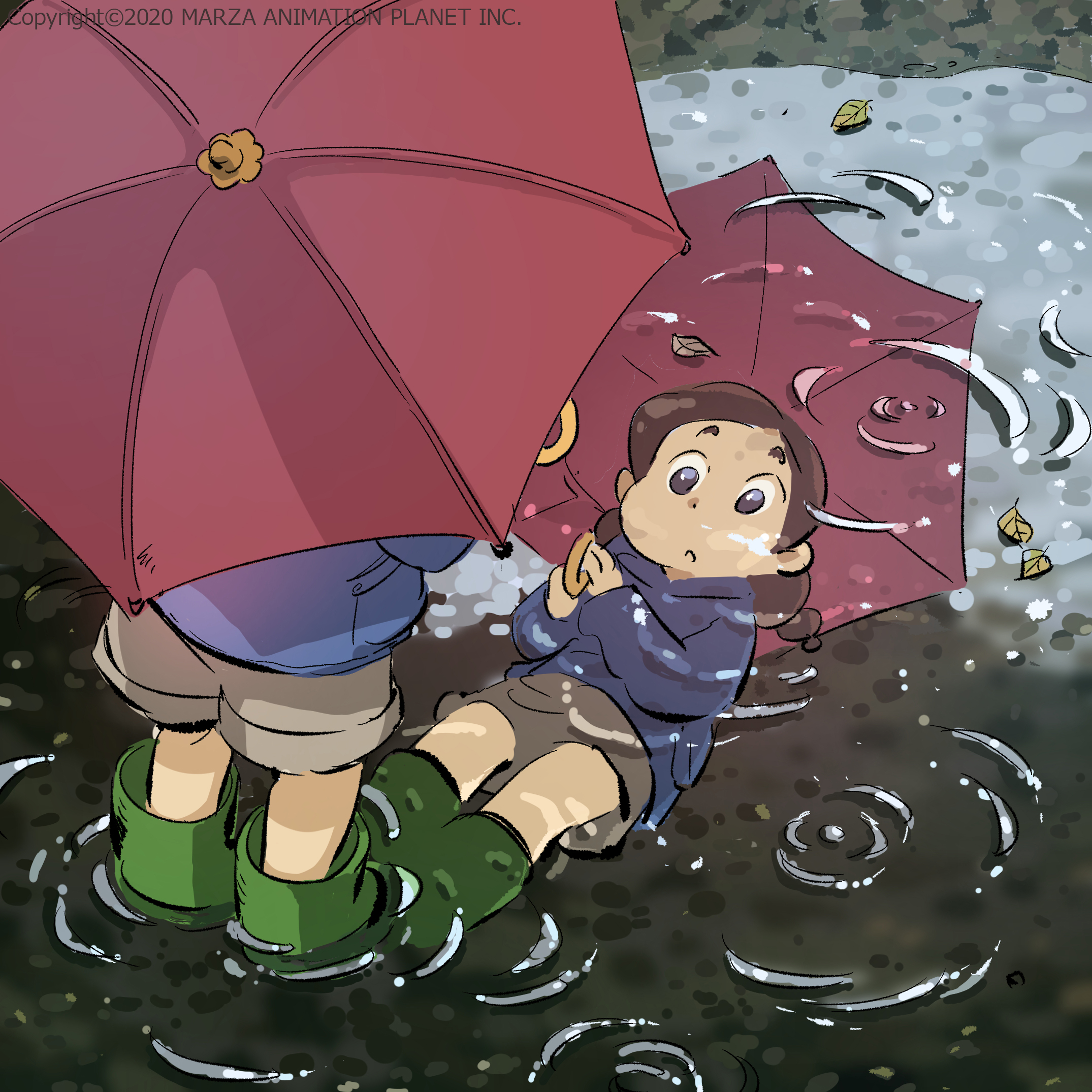 Marza Staff 梅雨の季節 日本 The Rainy Season In Japan サラ イラスト 雨 水たまり 傘 長靴 かわいい Cute Kawaii Boot Umbrella Puddle Rain Sarah T Co Uufh3ad3q7 Twitter