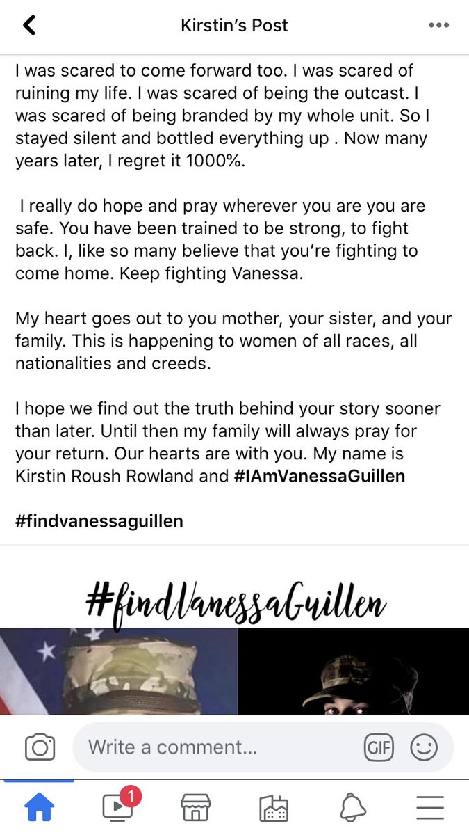  #iamvanessaguillen another story of sexual harassment in the US military