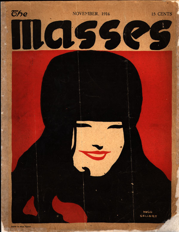 The Masses, November 1916, Cover Illustration: Hugo Gellert