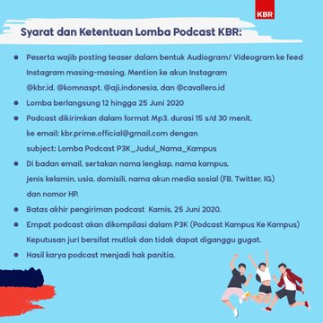KBR tweet media
