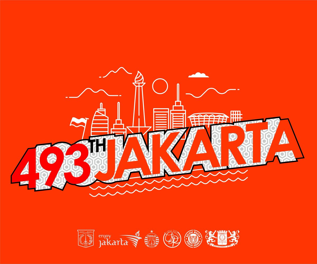 kolonemacan's tweet image. Dirgahayu 493 Tahun Kota Jakarta, Kotanya Para Pemenang
#JakartaTangguh #DispereetNiet