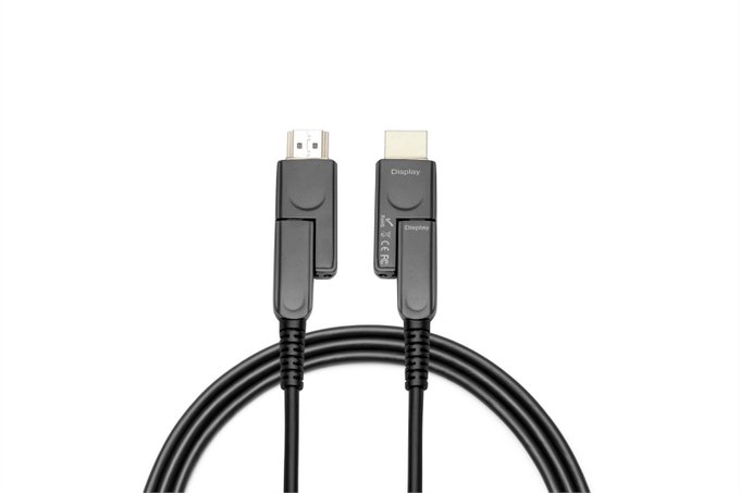 bestranstek's tweet photo. #BesTrans #HDMI over active #fiber optical cable (#AOC) Supports 3D, HDCP 2.0, EDID, Max. 100m/ 328ft HDMI 2.0. https://t.co/kAP8O72hHA https://t.co/JzjHl0ulpf
