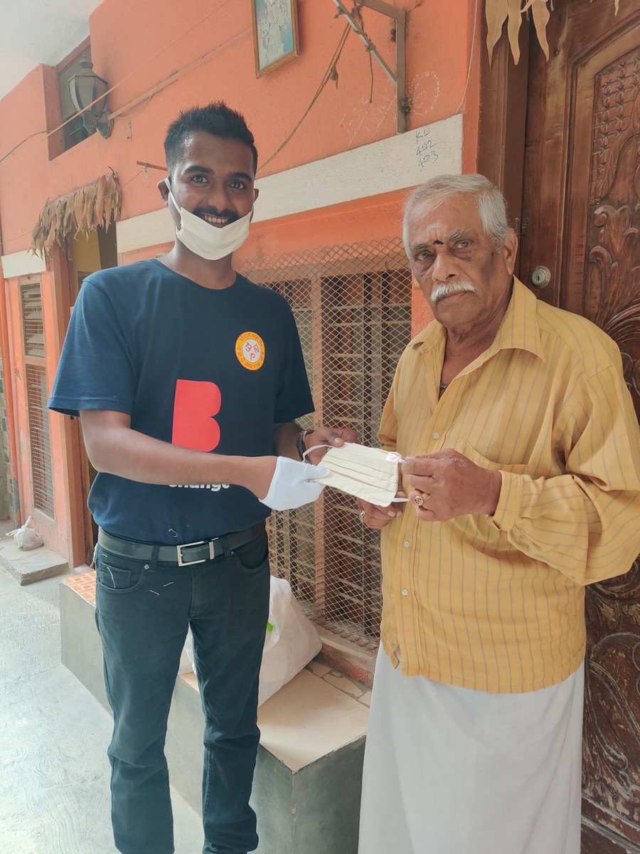 manjunath_rbg's tweet image. Visited 550+ households of Ambedkar Nagar, #Koramangala &amp;amp; successfully distributed 2540 reusable masks as a part of &quot;Surakshitha Bengaluru&quot; program by @NammaBNP 

@BBMPCOMM 
#COVID #Bengaluru