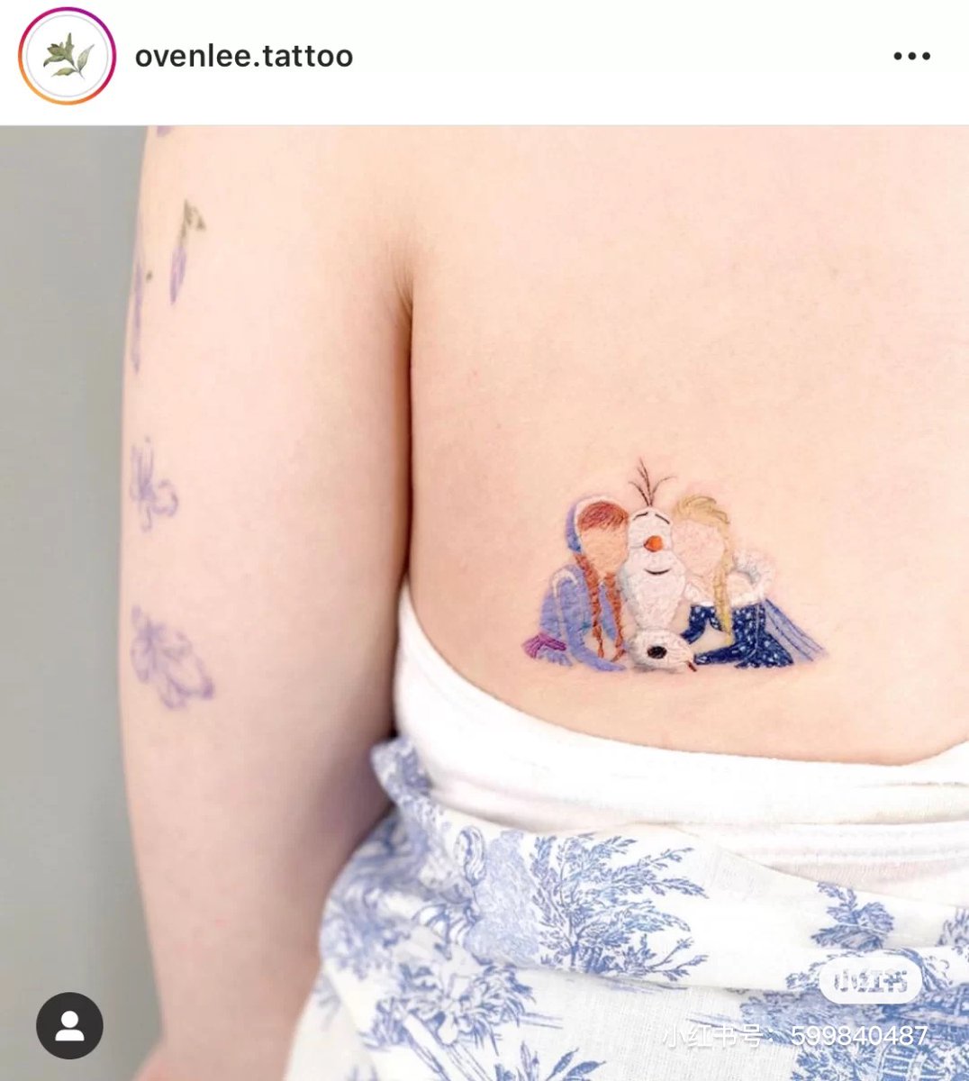 かわいい中華圏発信局 かわいいぃいい ディズニーファンにはたまらない ディズニーのタトゥー風ペイント 夢の国に行く時にしたーい T Co 1nqsogoq9o Twitter