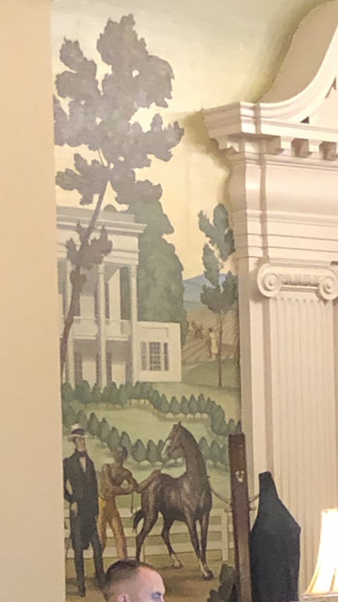 While the valiant young people are at it with the monuments, they might consider doing something with the wallpaper at the TN Governor’s office.  It could definitely use some new decor.  A nice floral, perhaps?  I will chip in!
