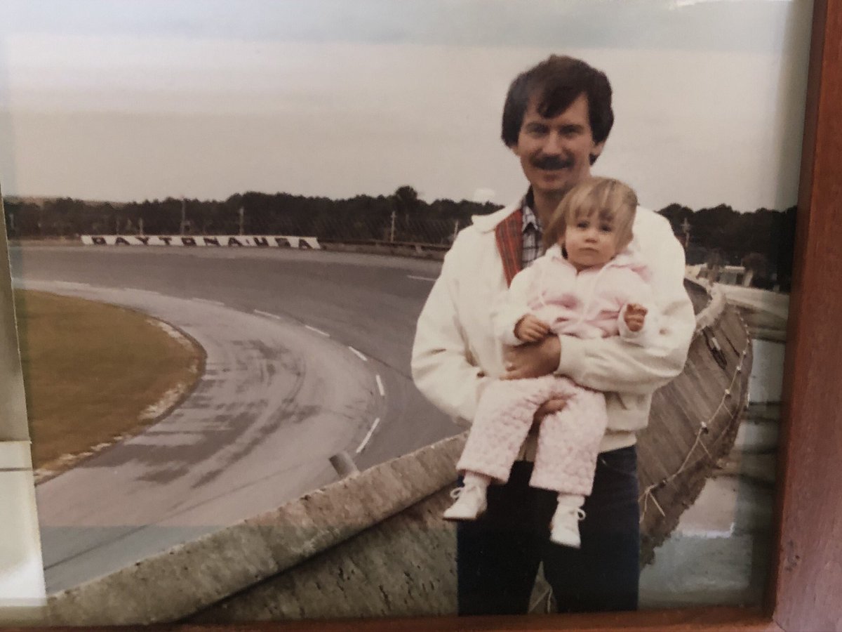 MegMMiley's tweet image. Happy Father’s Day to the man that taught me all about left turns 🏁💙