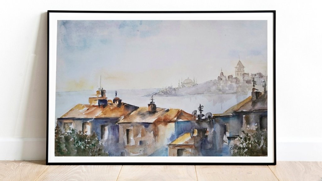 BosphorusArt's tweet photo. 50cm X 32,3cm
"Roofs by the Sea" on #etsy
Original #Watercolor #painting
#landspace #art #watercolorpainting #arts #homedecor #homedesign #wallart #wall #sea #seaspace #paintings #streetphotography
#walldecor #etsyshop #home
#gifts #scaffold #gift #roof

https://t.co/AXsipp65fP https://t.co/tSuqdYhf6R