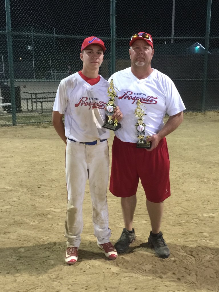 Happy Father’s Day to all the Dad’s our there! I can’t thank this man right here enough for all of the bullpen catching and BP throwing. All of the long car rides and conversations that we had to help me become a better ball player and man! Love ya Dad❤️ Thanks for everything‼️
