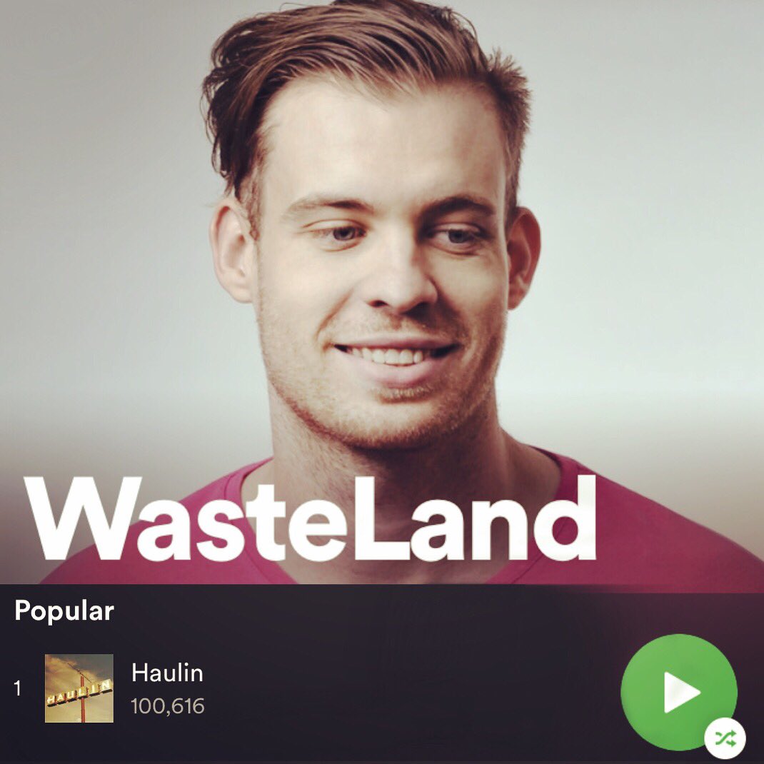 Haulin hit 100k on spotify ❤️🤘