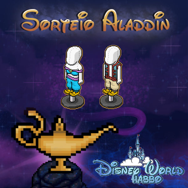 LSHabboBR's tweet photo. SORTEIO ALADDIN! 💁🏾‍♂️

REETWEET + FAV e concorra a essas roupas baseadas no filme Aladdin. Resultado sai hoje a noite! https://t.co/Fq9WAvUu4Y