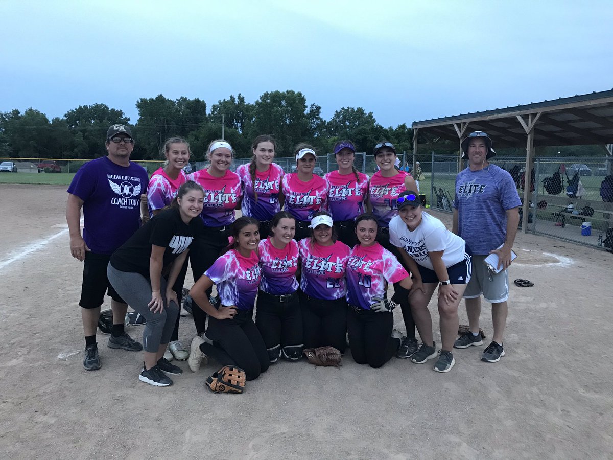 BellevueElite's tweet photo. ‼️Elite 18U Cunningham tie for 🥇 vs Nebraska Gold 18U at the Omaha Classic Tournament ‼️ #HappyFathersDay #EliteFastpitch #Powerhouse https://t.co/1PtJBHX7sq