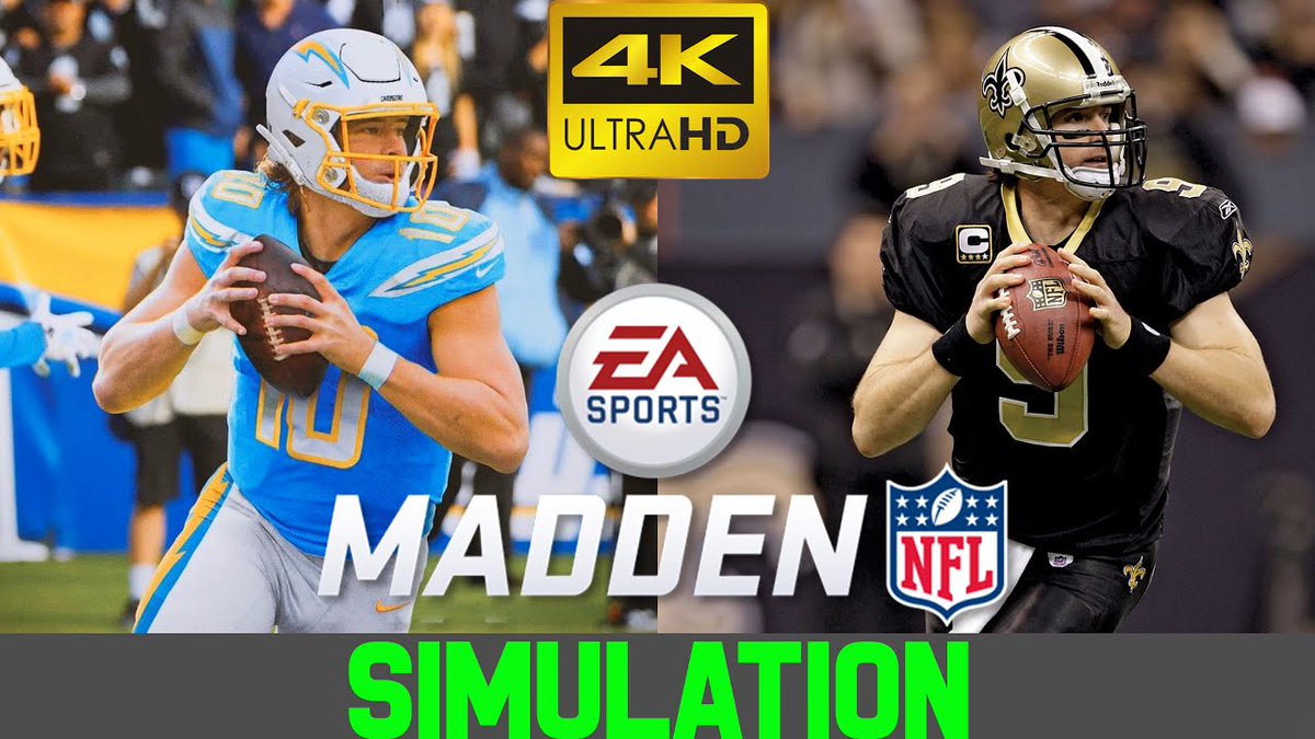 station_all's tweet photo. Check out my latest video "Los Angeles Chargers @ New Orleans Saints - NFL 2020 Week 5 - Madden Simulation - 4K"
Watch Now: https://t.co/vz3IU686sh
#Madden20 #Madden21 #XBoxSeriesX #XBoxOne #Playstation #PS4 #PS5 #NFL #NFL2020 #NFLSimulation #Chargers #NOLA #Saints #Brees #MVP https://t.co/Fz9mOmDTzd