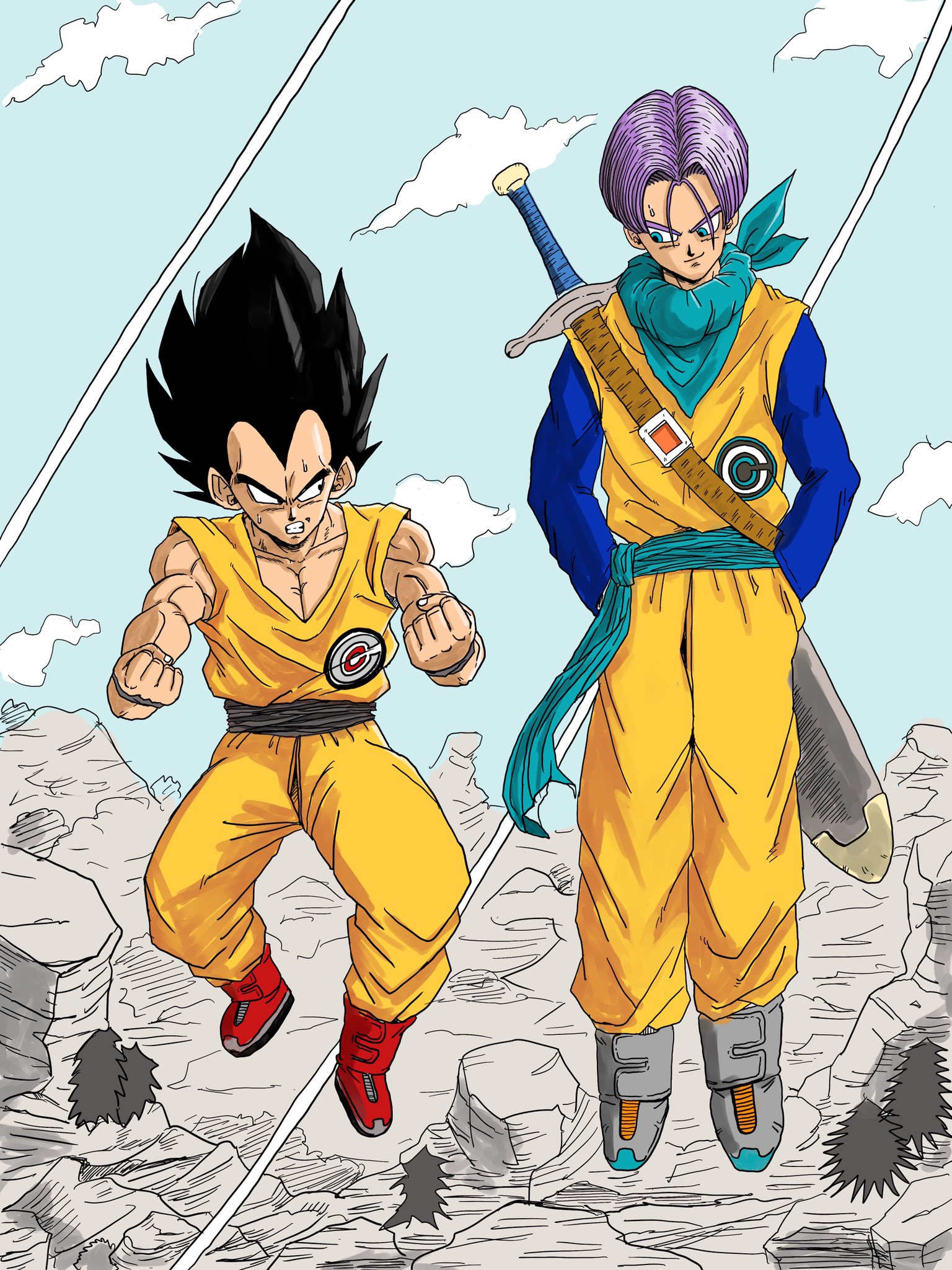 ドラゴンボールZ 第122話 ボクの父はベジータです…謎の少年の ドラゴンボールZ 第122話 ボクの父はベジータです…謎の少年の