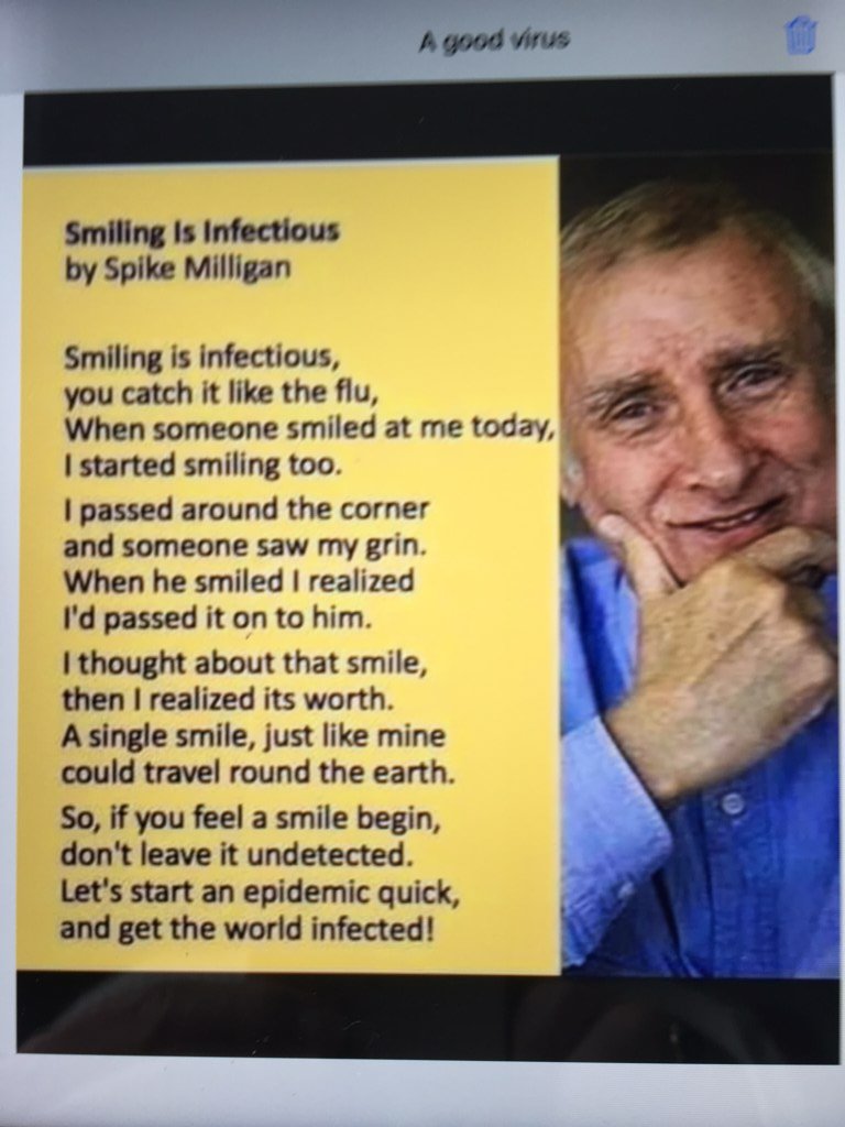 anna_annabav's tweet photo. Monday challenge.
How can we spread a smile from behind our masks?
@WellBeing_NHS https://t.co/2j5hRm7AnC