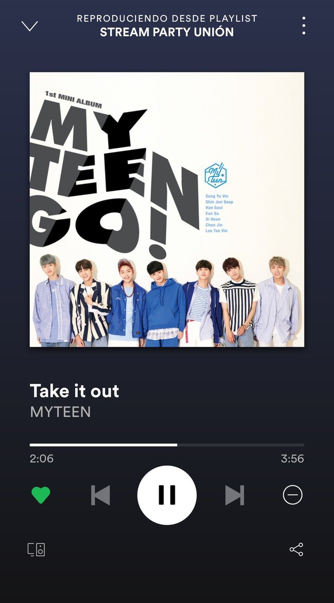 Alex23019709's tweet photo. @MYTEENCOL @myteen_official Me les fui a llorar, ya vengo.
#STREAMPARTYUNION
#STREAMPARTYSPOTIFY @myteen_official #MYTEEN #YUVIN #KOOKHEON #JUNSEOP #EUNSU #TAEVIN #HANSEUL #CHUNJIN https://t.co/4riDVrzzk4 https://t.co/ThMj3Wv76M