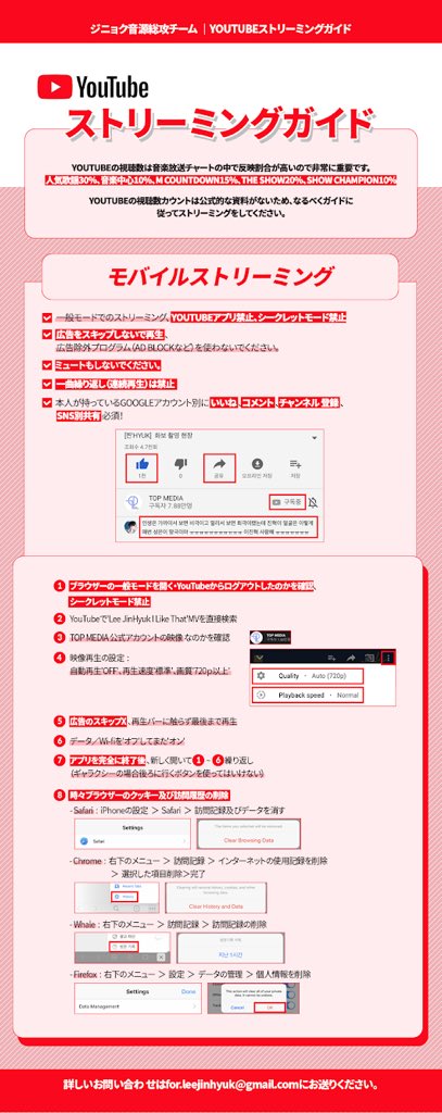 이진혁 음원총공팀 Youtube Streaming Guide Youtube Veiws Are Crucial When It Comes To Music Show Chart Both Mobile Pc Version Is Available Read It Carefully And Stream V Dan ୧ ୨