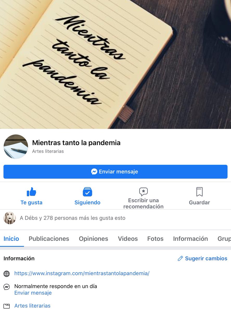 ninjas_oficial's tweet photo. Gracias @lu0luciana por contarnos sobre el proyecto @mientrastantolapandemia 
Pueden participar ustedes también con sus relatos!!! https://t.co/6plJSdMFBY