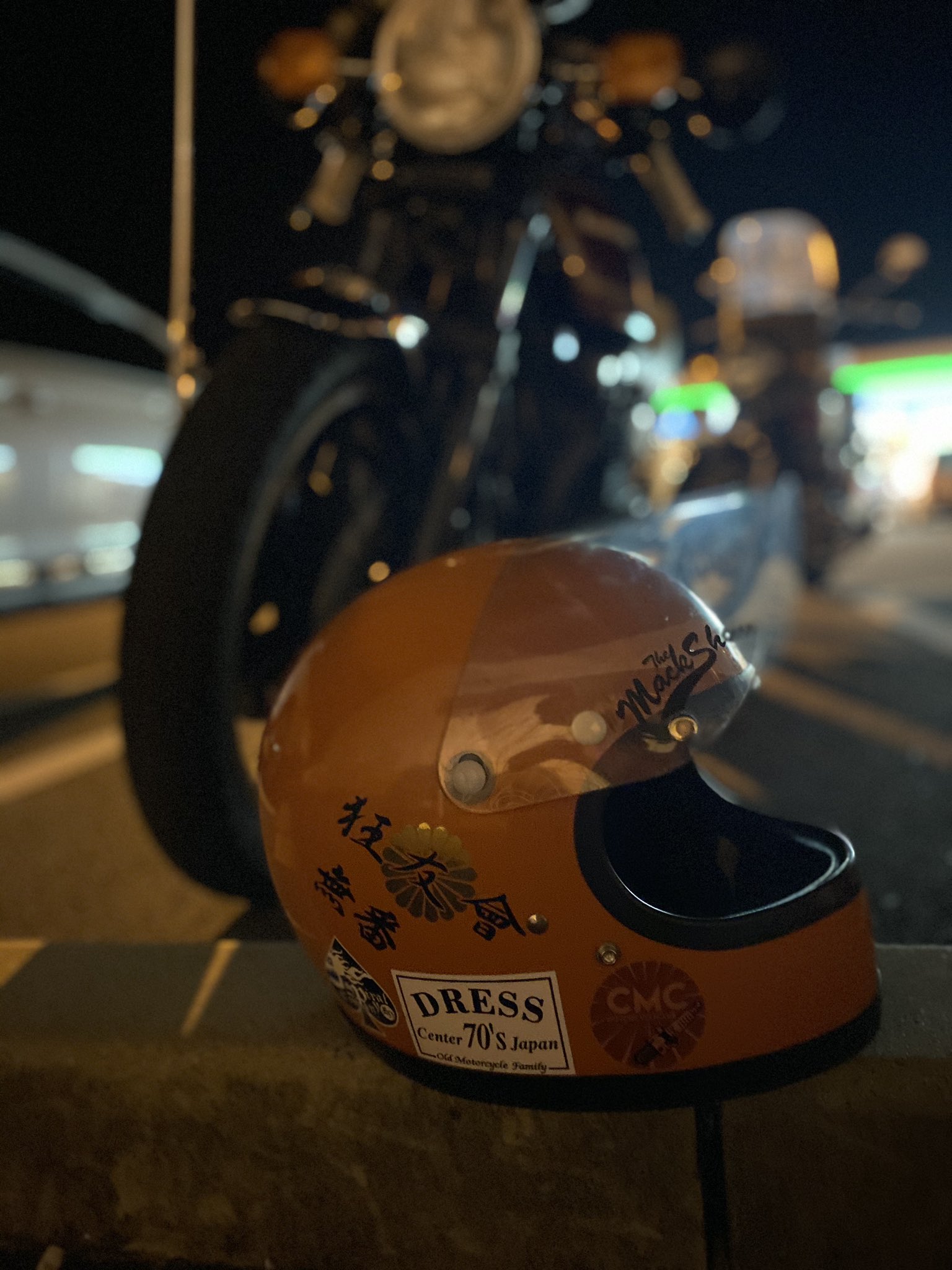 Sakuramankai13 ステッカーチューン Shoei 族ヘル Mackshow 旗棒 Z1000mk2 T Co Ae9dlftsnw Twitter