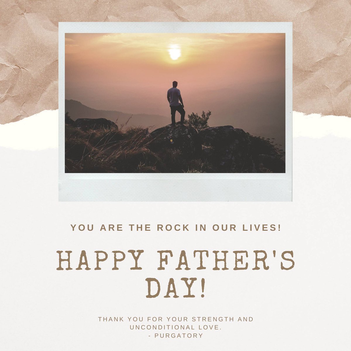 CF_Purgatory's tweet photo. To all Father's everywhere! Thank you! https://t.co/NgaLC5mrW1