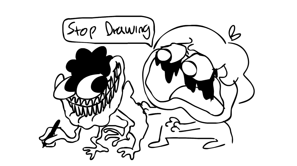 I drew for the beb @SecretNarc 