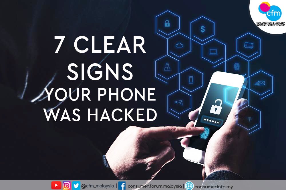 CFM_Malaysia's tweet photo. Apa Khabar Malaysia🇲🇾
Now, let’s see how you can find out if your phone is hacked and what you can do to prevent it. 
Continue reading here >https://t.co/VpettswWh4
.
#ProtectDataPrivacy 
#GetSmarterWithConsumerinfo
#CFMmalaysia
#SelfRegulation https://t.co/gh8SaXT4i2