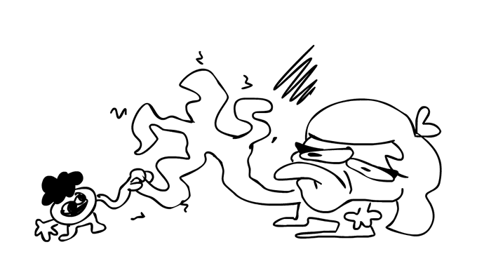 I drew for the beb @SecretNarc 